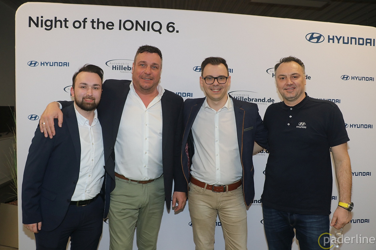 Hyundai Night of the IONIQ6 Paderborn, Automobile Hillebrand Paderline